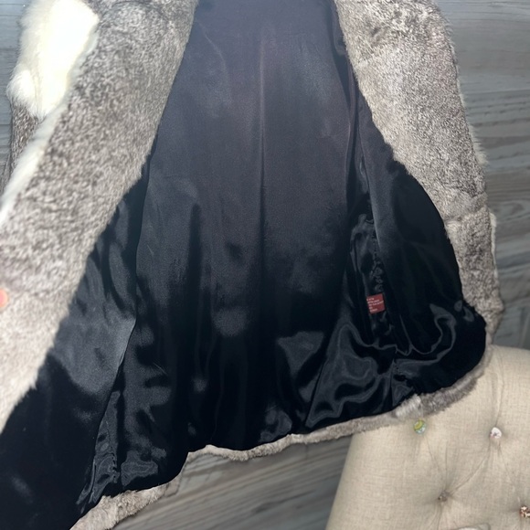 Vintage 100% Rabbit Fur Jacket - Picture 3 of 5
